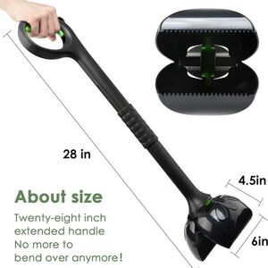 Black and Green Waste Picker Tool